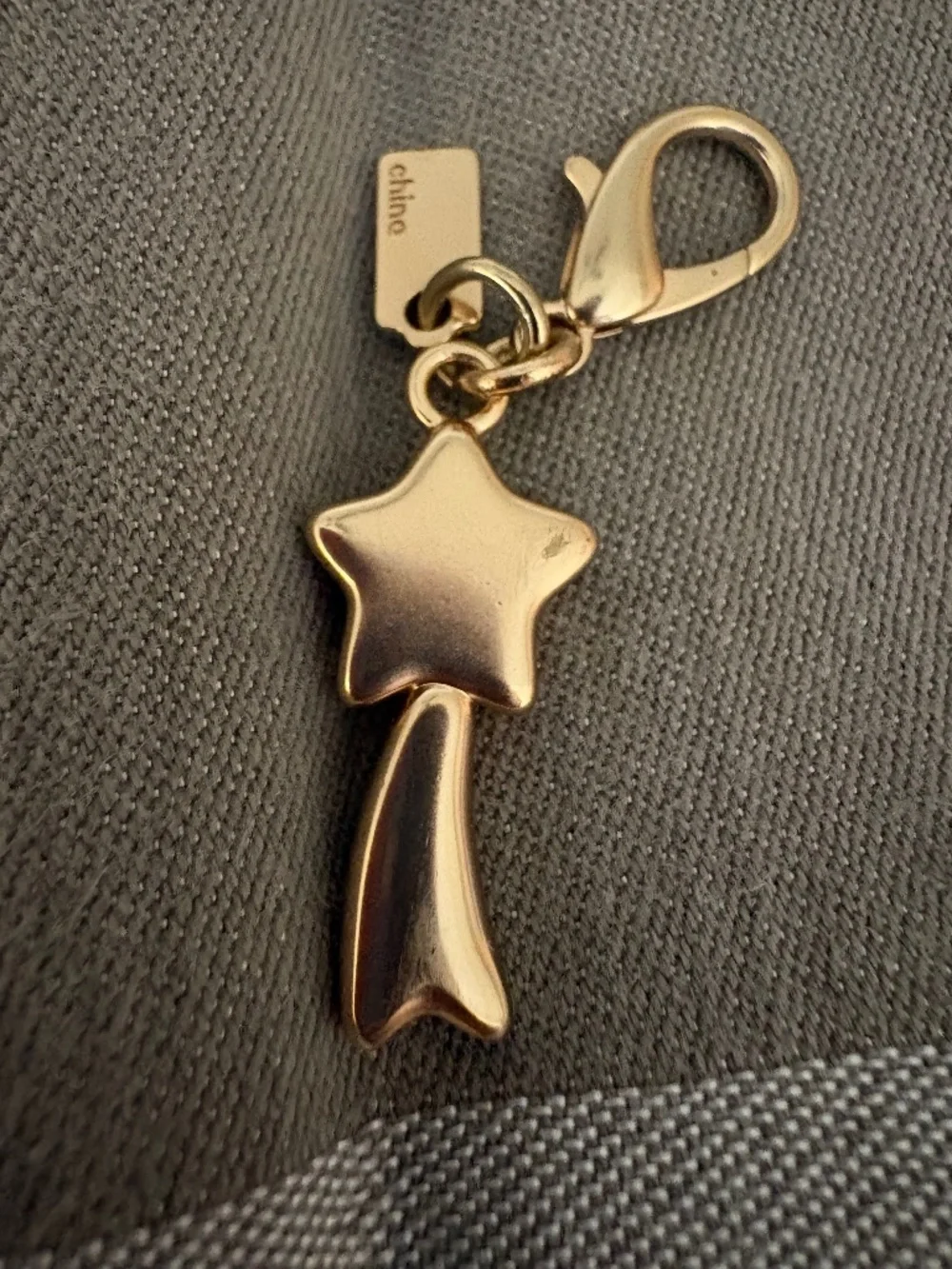 2 Coach Bag Charms Shooting Star & Snowflake *READ